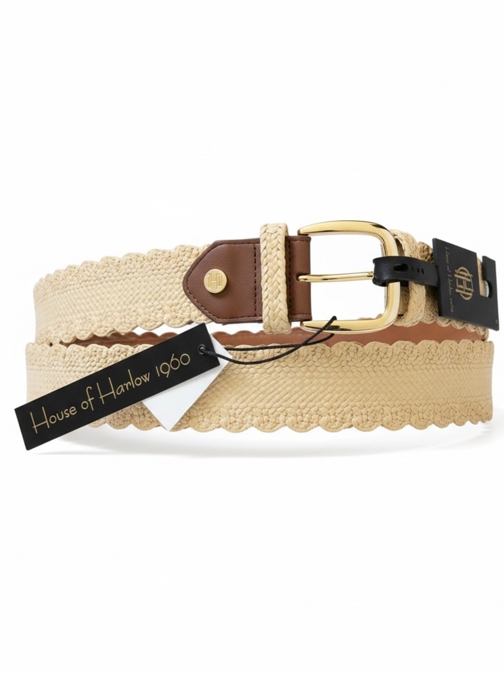 House of Harlow 1960 Woven Belt-Size Medium